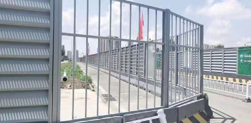 临洮装配式百叶钢构围挡（合肥市政围挡）